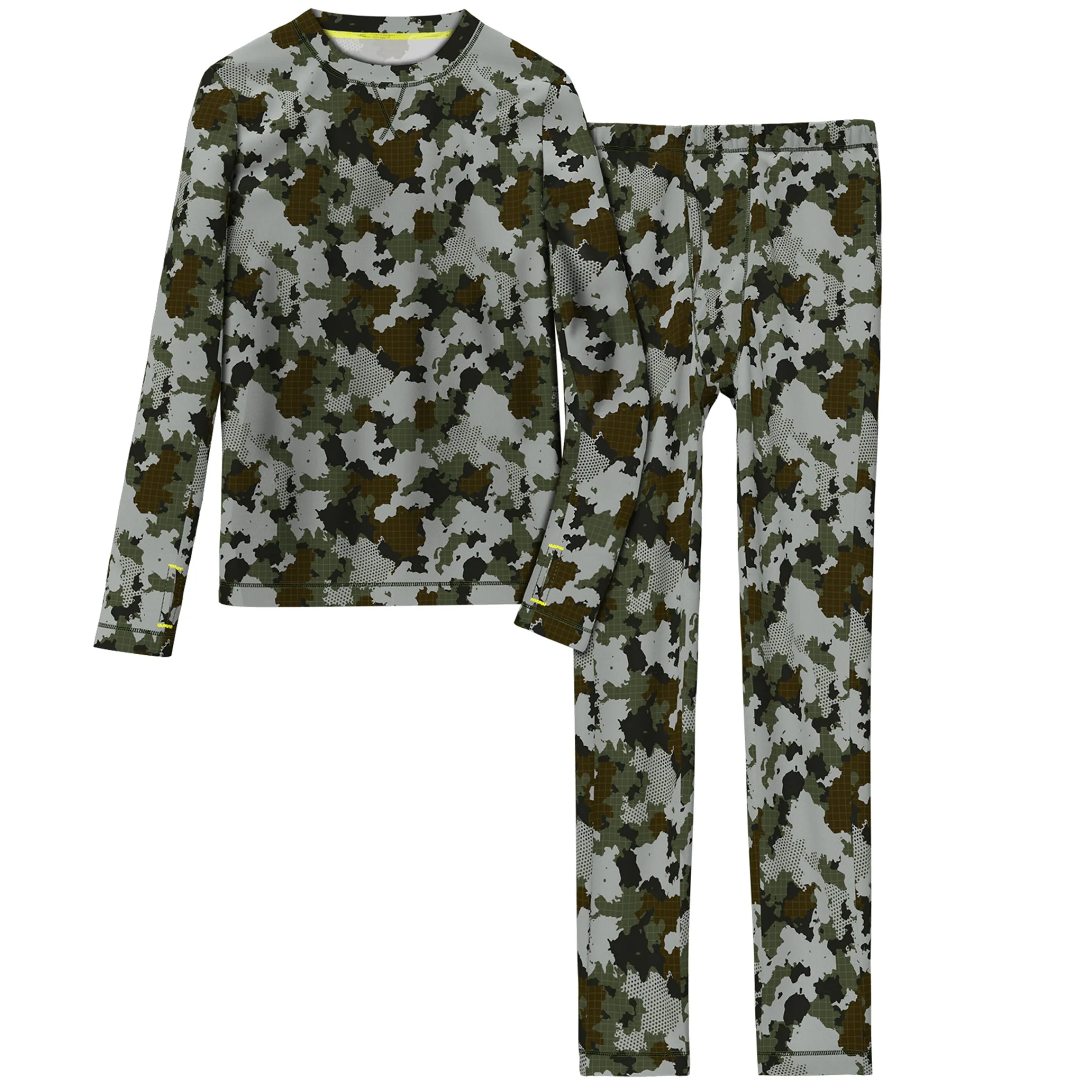 Discount Boys Comfortech Stretch Poly 2 pc. Long Sleeve Crew & Pant Set Kids/BOY Boys Sets