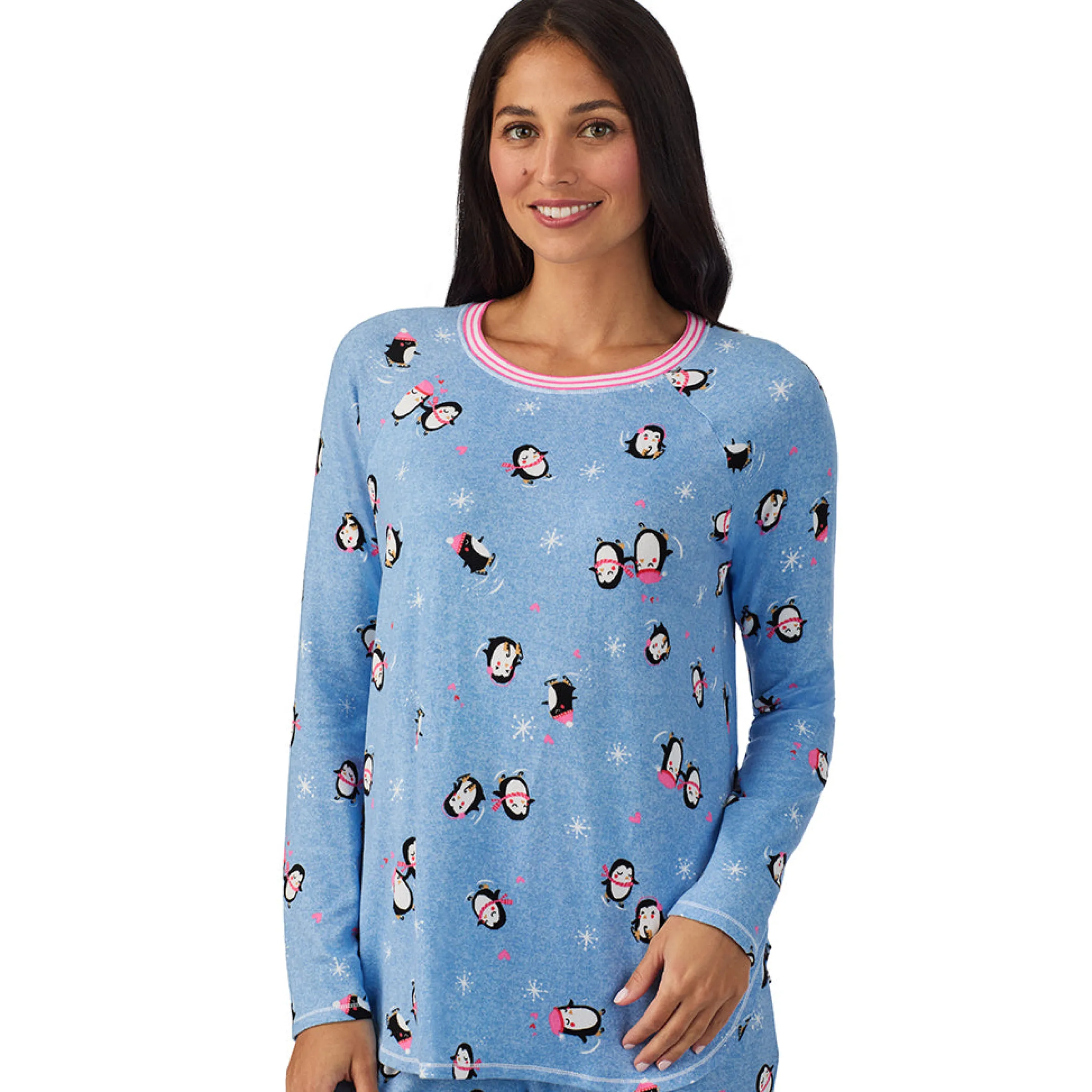 Best Brushed Sweater Knit Long Sleeve Top with Jogger 2-Pc Pajama Set Women Sleepwear|Long Sleeves
