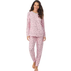 Hot Brushed Sweater Knit Long Sleeve Pajama Set Women Sleepwear|Long Sleeves