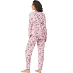 Hot Brushed Sweater Knit Long Sleeve Pajama Set Women Sleepwear|Long Sleeves