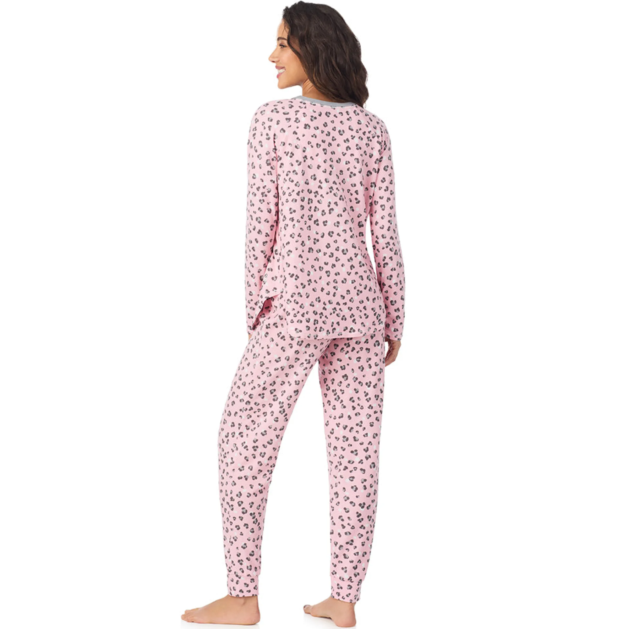 Hot Brushed Sweater Knit Long Sleeve Pajama Set Women Sleepwear|Long Sleeves