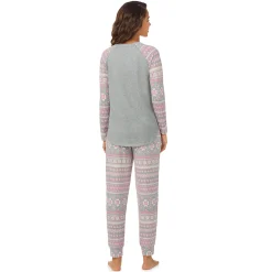 Hot Brushed Sweater Knit Long Sleeve Pajama Set Women Sleepwear|Long Sleeves