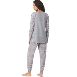 Hot Brushed Sweater Knit Long Sleeve Pajama Set Women Sleepwear|Long Sleeves