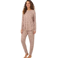 Hot Brushed Sweater Knit Long Sleeve Pajama Set Women Sleepwear|Long Sleeves