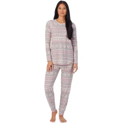 Hot Brushed Sweater Knit Long Sleeve Pajama Set Women Sleepwear|Long Sleeves