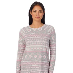 Hot Brushed Sweater Knit Long Sleeve Pajama Set Women Sleepwear|Long Sleeves
