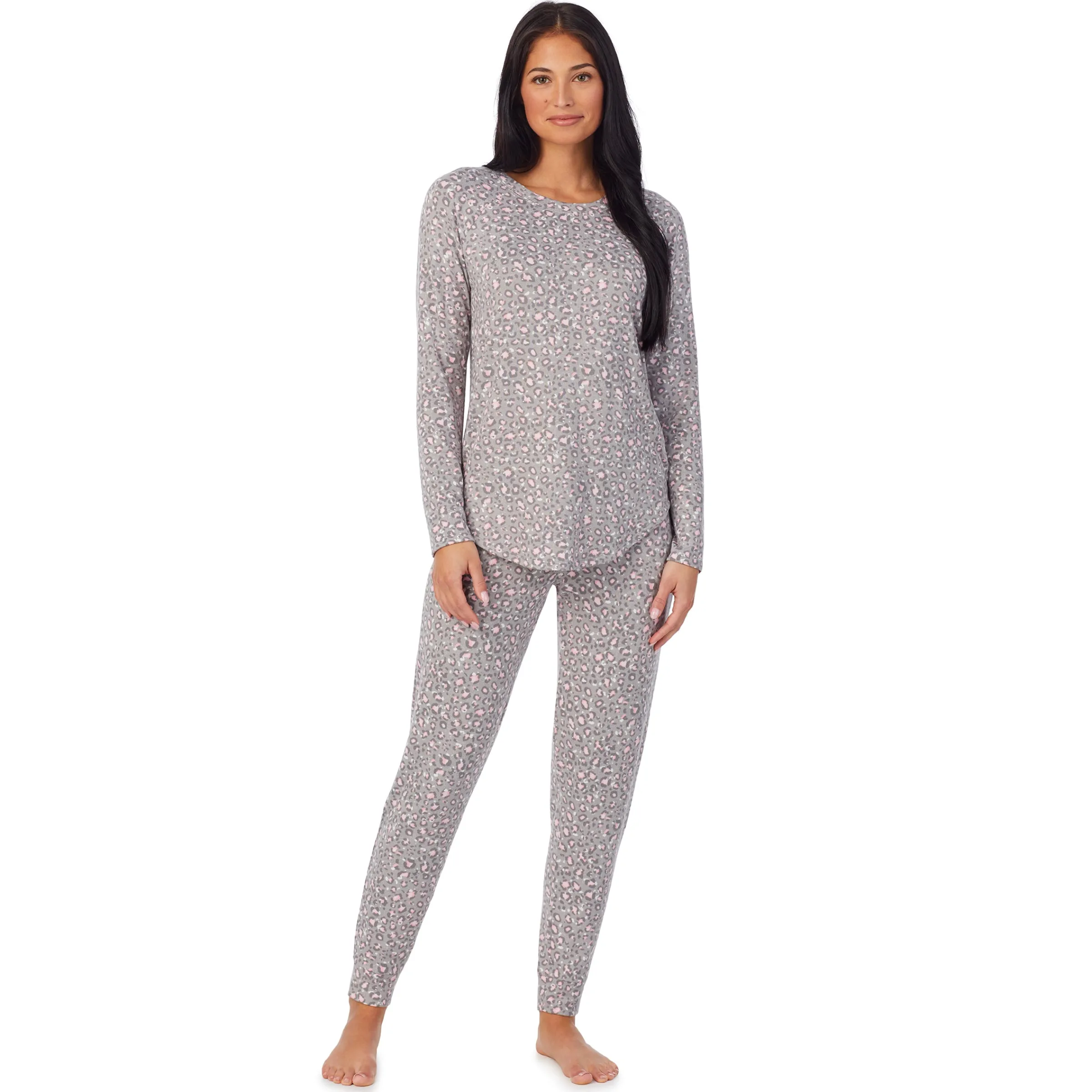 Hot Brushed Sweater Knit Long Sleeve Pajama Set Women Sleepwear|Long Sleeves