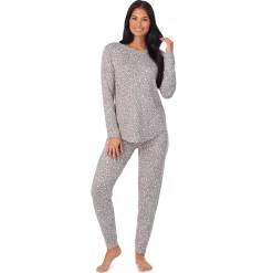 Hot Brushed Sweater Knit Long Sleeve Pajama Set Women Sleepwear|Long Sleeves