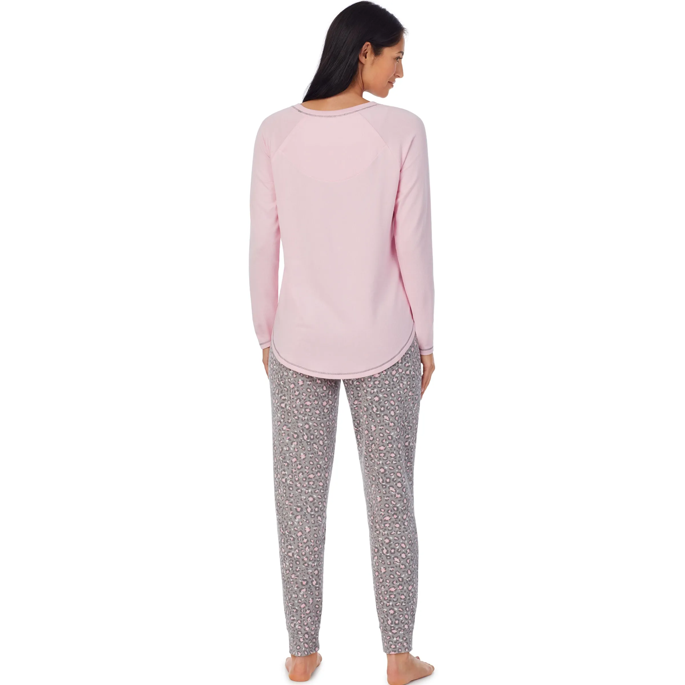 Hot Brushed Sweater Knit Long Sleeve Pajama Set Women Sleepwear|Long Sleeves