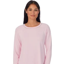 Hot Brushed Sweater Knit Long Sleeve Pajama Set Women Sleepwear|Long Sleeves