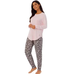 Hot Brushed Sweater Knit Long Sleeve Pajama Set Women Sleepwear|Long Sleeves