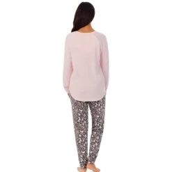 Hot Brushed Sweater Knit Long Sleeve Pajama Set Women Sleepwear|Long Sleeves