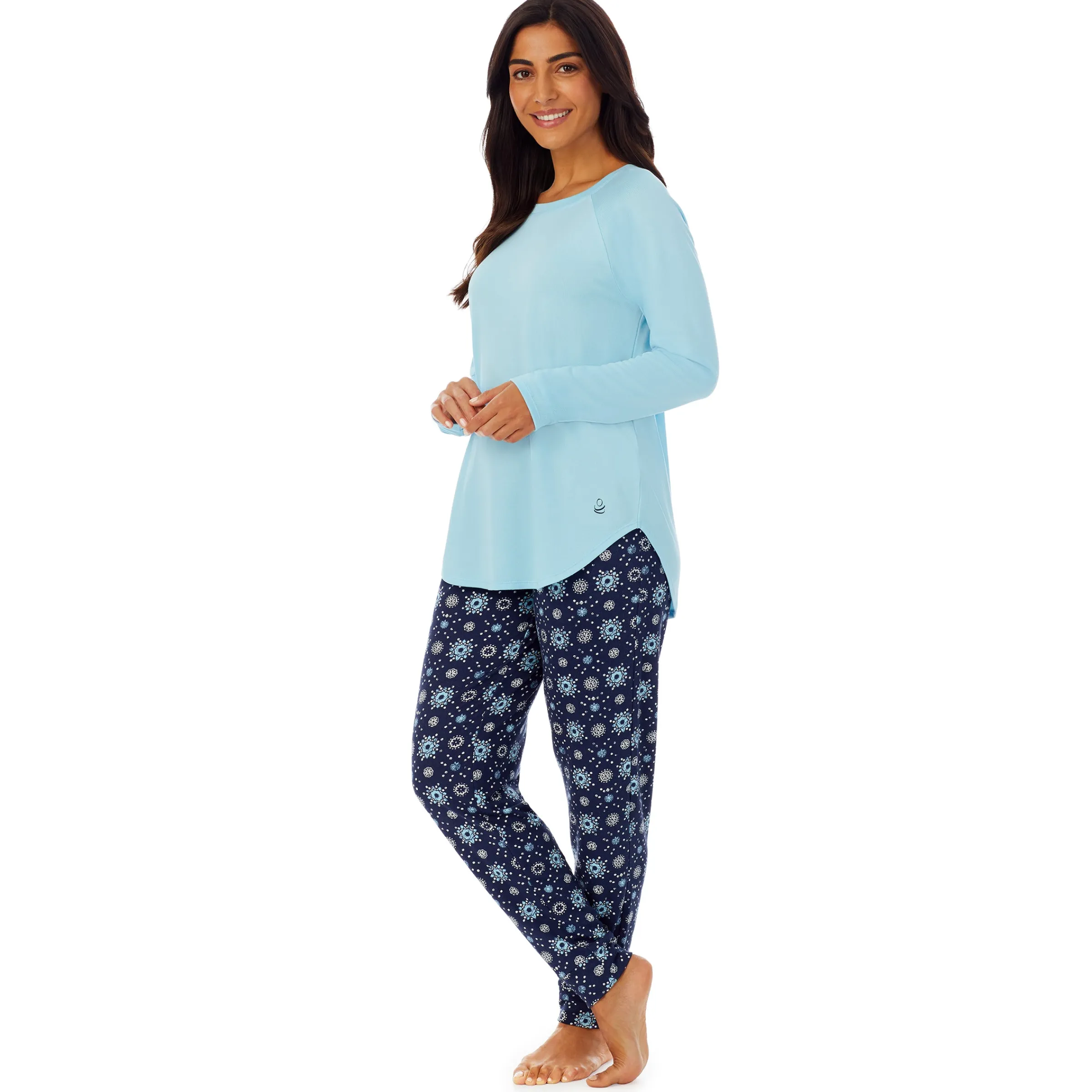 Hot Brushed Sweater Knit Long Sleeve Pajama Set Women Sleepwear|Long Sleeves