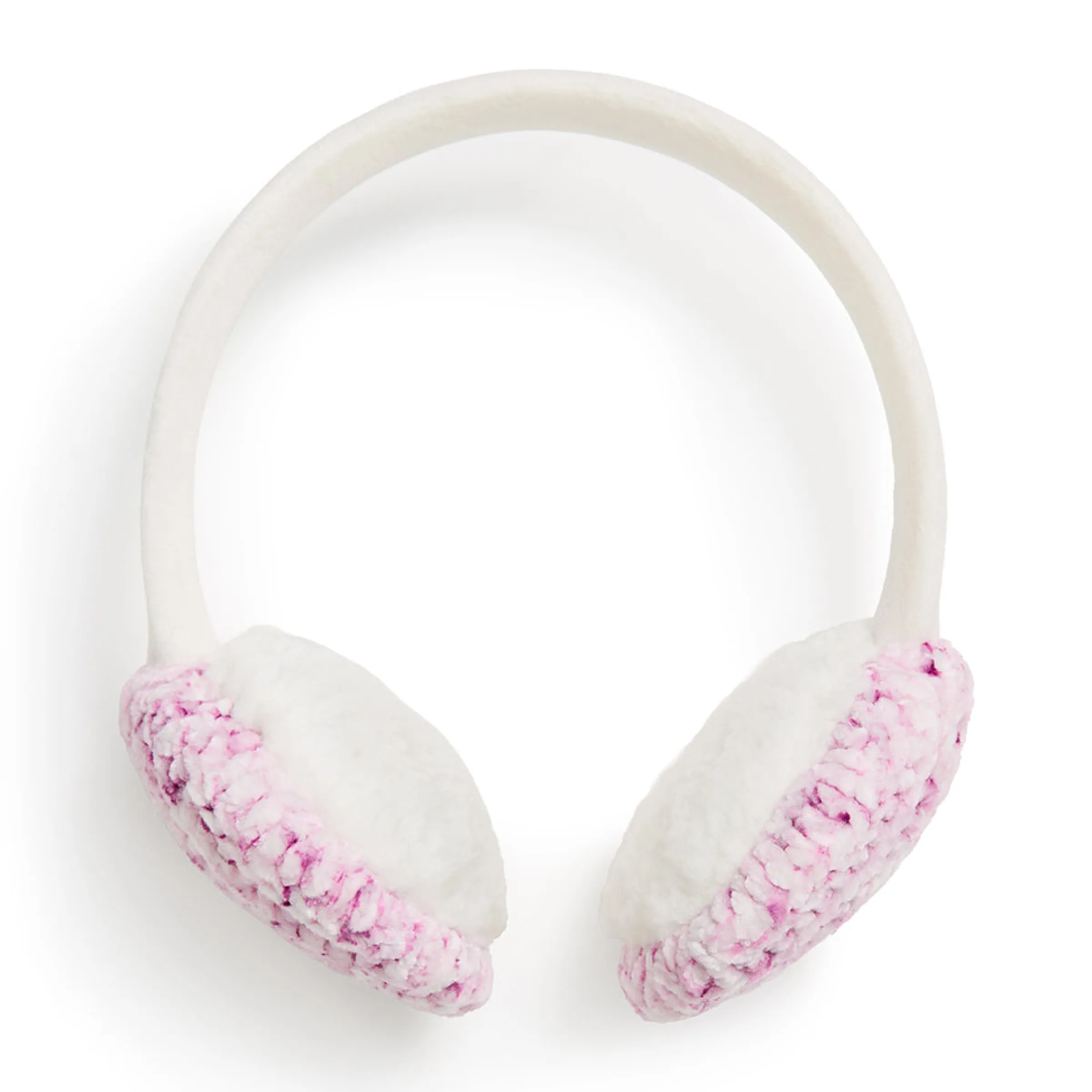 Hot Chenille Earmuff with Velour Band Women Women's Accessories|Earmuffs + Headbands