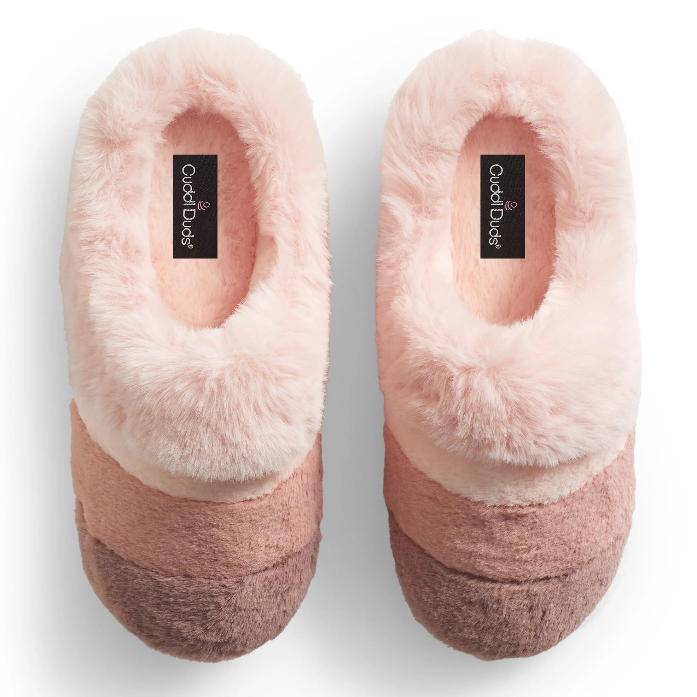 Colorblock Faux Fur Clog Slipper Women Slippers|Women's Accessories