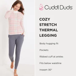 Best Cozy Stretch Thermal Legging PLUS Women Plus Size|Bottoms