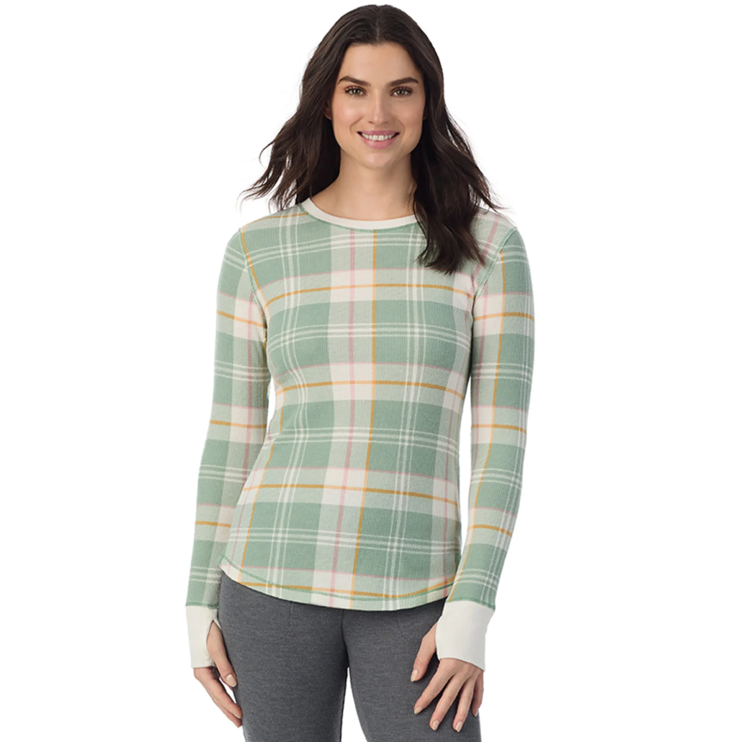 Hot Cozy Stretch Thermal Long Sleeve Crew Women Long Sleeves