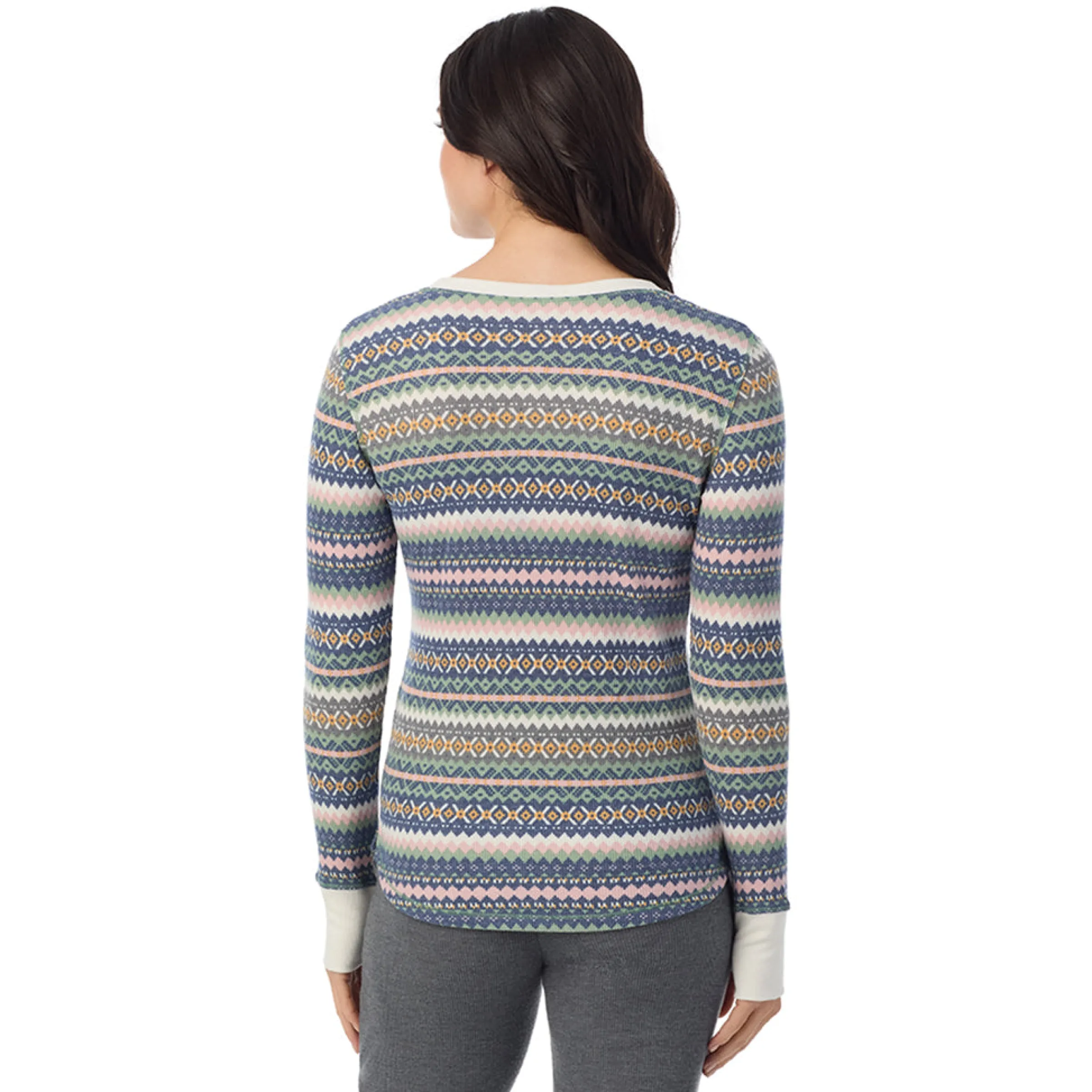 Hot Cozy Stretch Thermal Long Sleeve Crew Women Long Sleeves