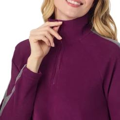 Hot x Jennifer Lake Fleecewear with Stretch Half-Zip Pullover Women Lounge|Wraps + Hoodies