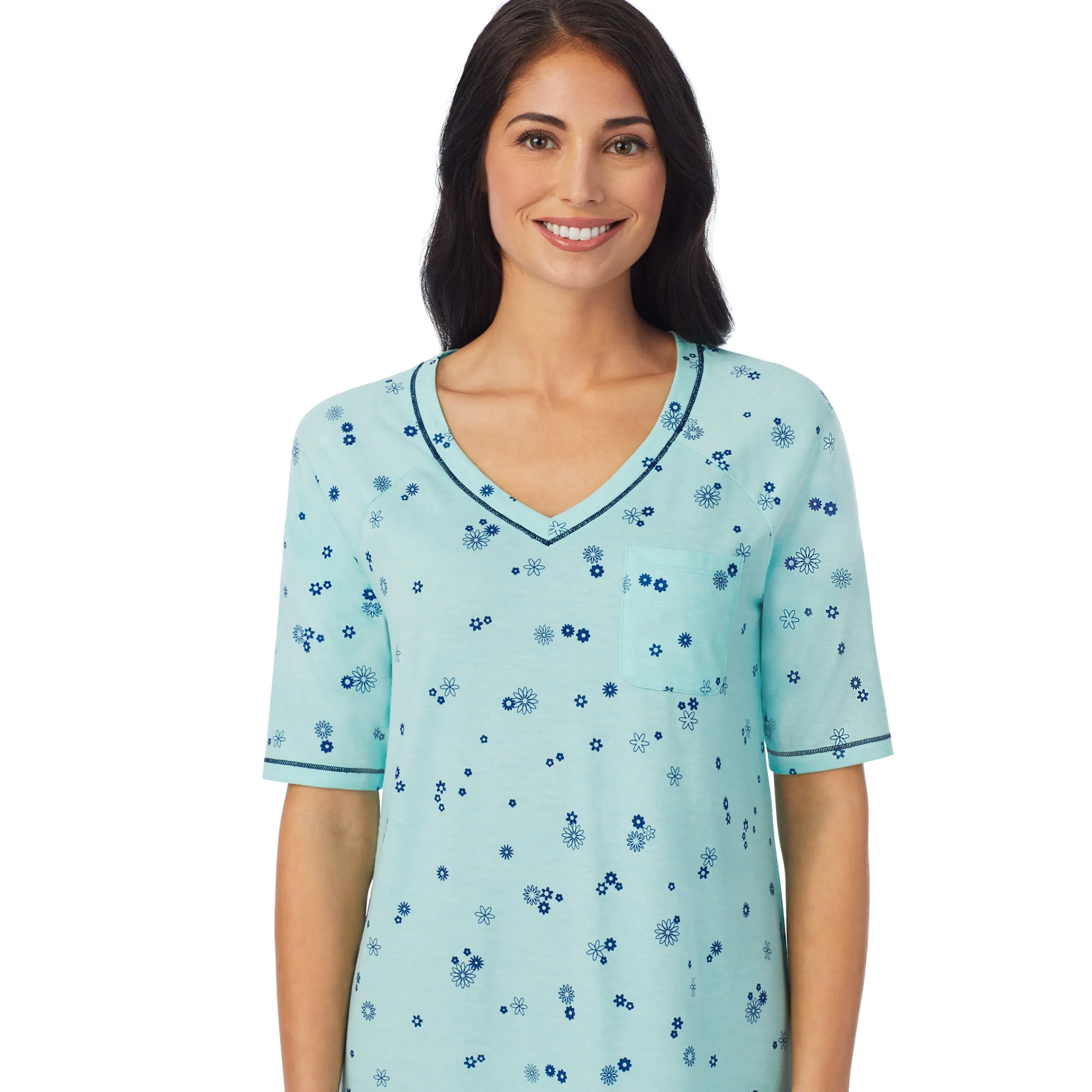 Discount Cuddl Smart Elbow Sleeve Sleep Tee Women Sleepwear