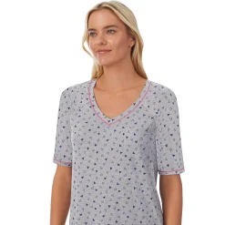 Discount Cuddl Smart Elbow Sleeve Sleep Tee Women Sleepwear