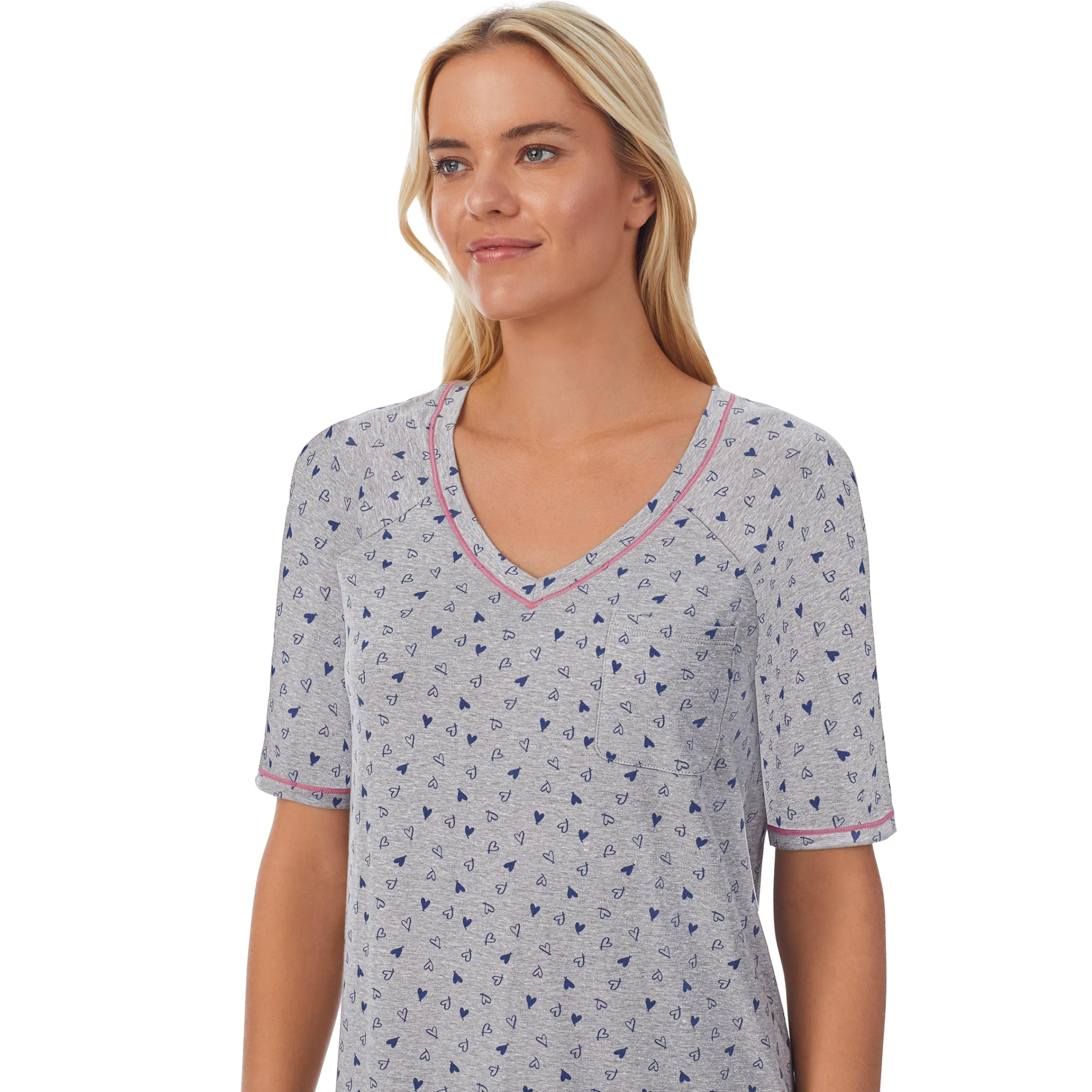 Discount Cuddl Smart Elbow Sleeve Sleep Tee Women Sleepwear