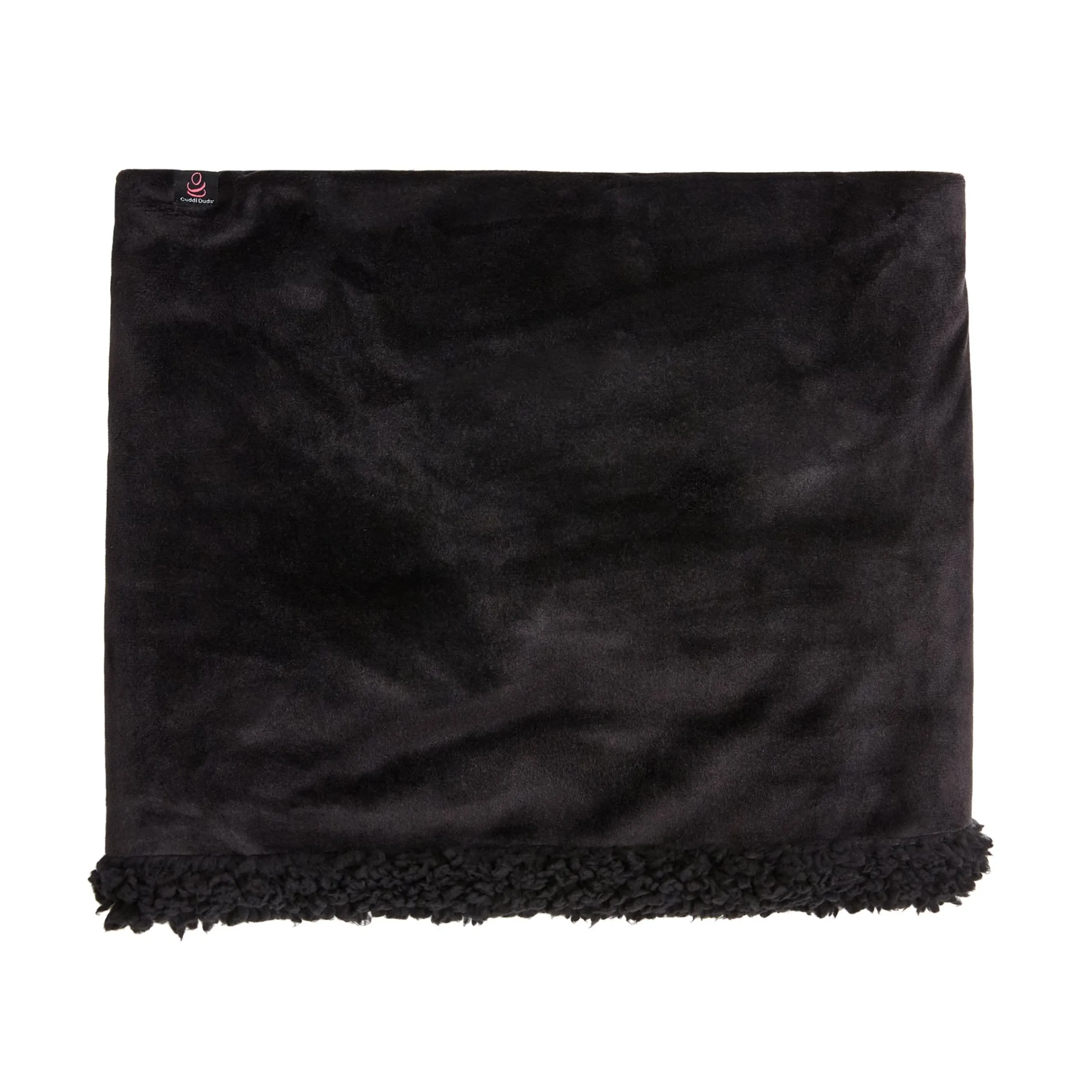 Double Plush Velour and Sherpa Reversible Neckwarmer Women Scarves|Women's Accessories