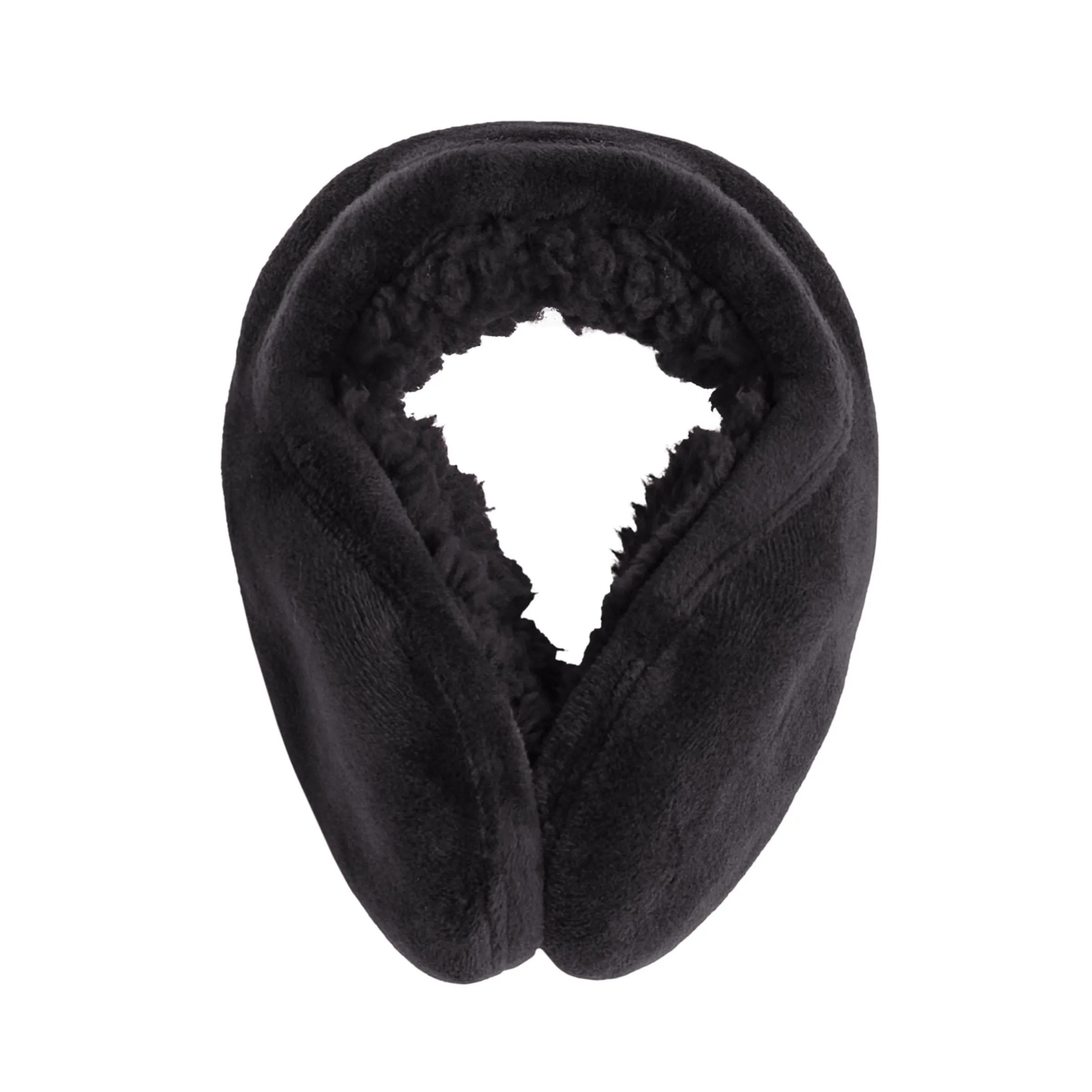 Clearance Double Plush Velour Sherpa Behind The Head Earwrap Women Earmuffs + Headbands|Women's Accessories