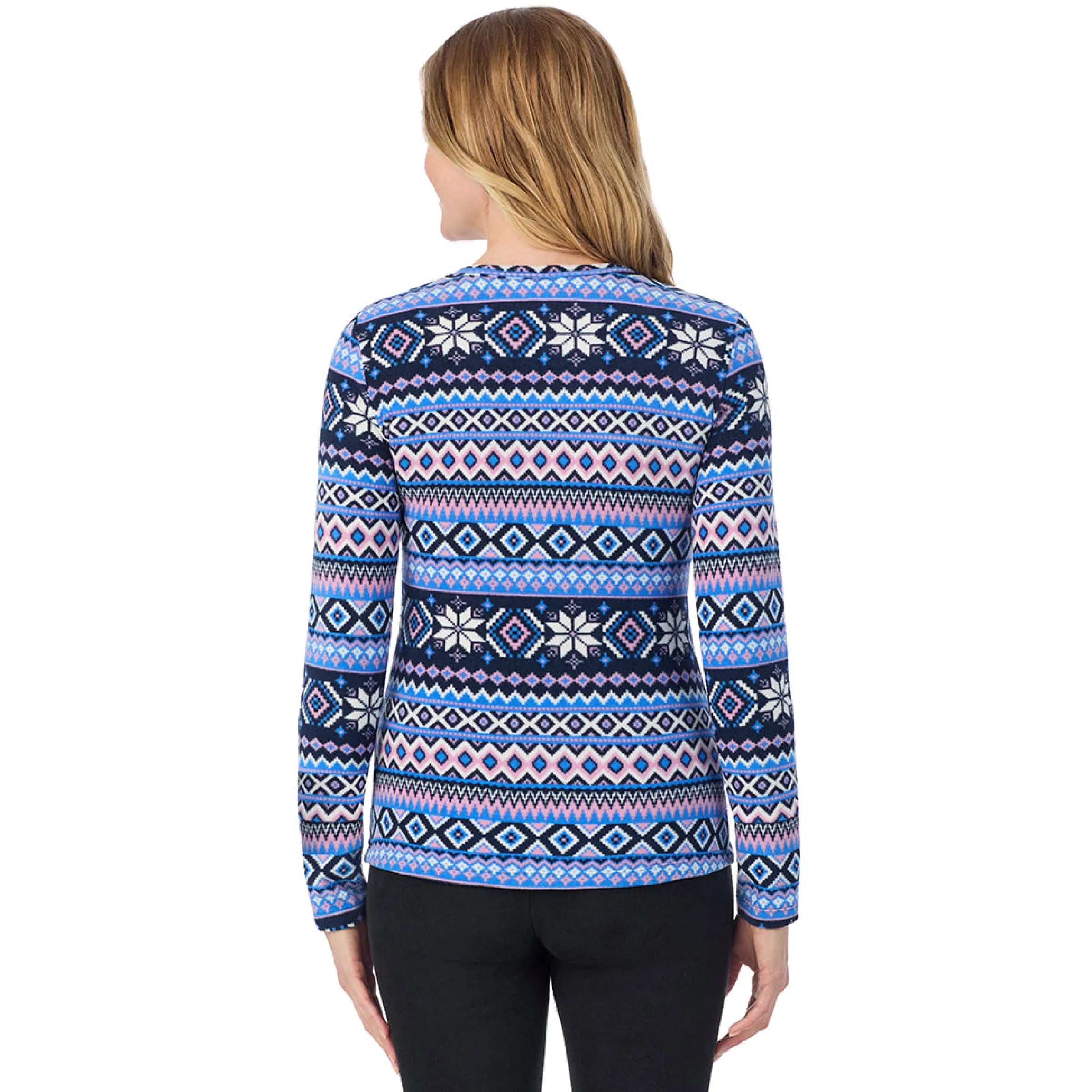Fleecewear With Stretch Long Sleeve Crew TALL Women Petite + Tall|Long Sleeves