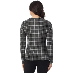 Online Fleecewear With Stretch Long Sleeve Crew PETITE Women Petite + Tall|Long Sleeves