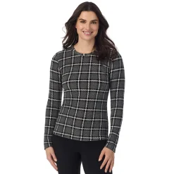 Online Fleecewear With Stretch Long Sleeve Crew PETITE Women Petite + Tall|Long Sleeves