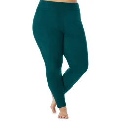 Online Fleecewear With Stretch Legging PLUS Women Plus Size|Bottoms