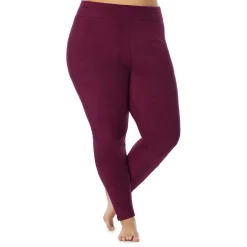 Online Fleecewear With Stretch Legging PLUS Women Plus Size|Bottoms