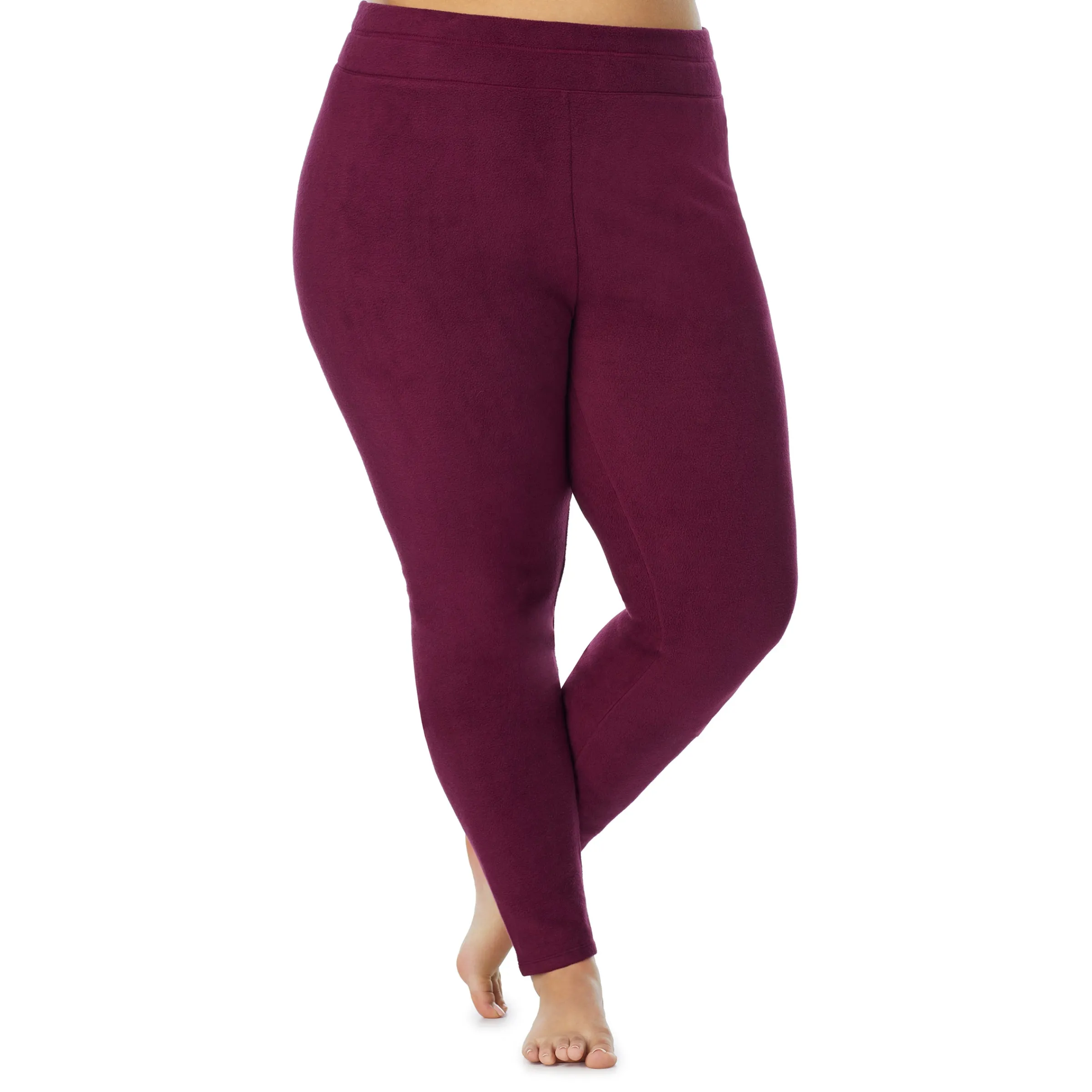 Online Fleecewear With Stretch Legging PLUS Women Plus Size|Bottoms