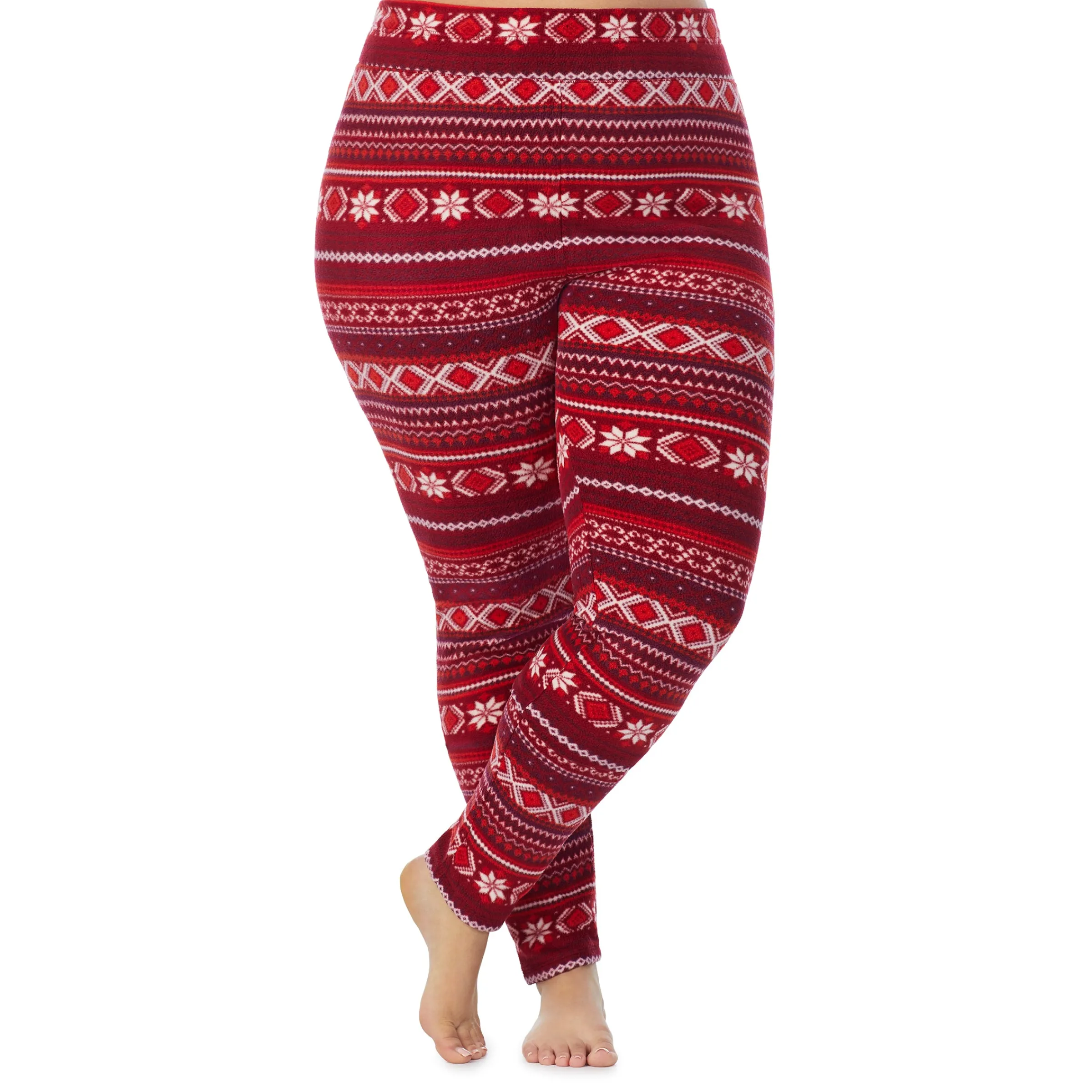 Online Fleecewear With Stretch Legging PLUS Women Plus Size|Bottoms