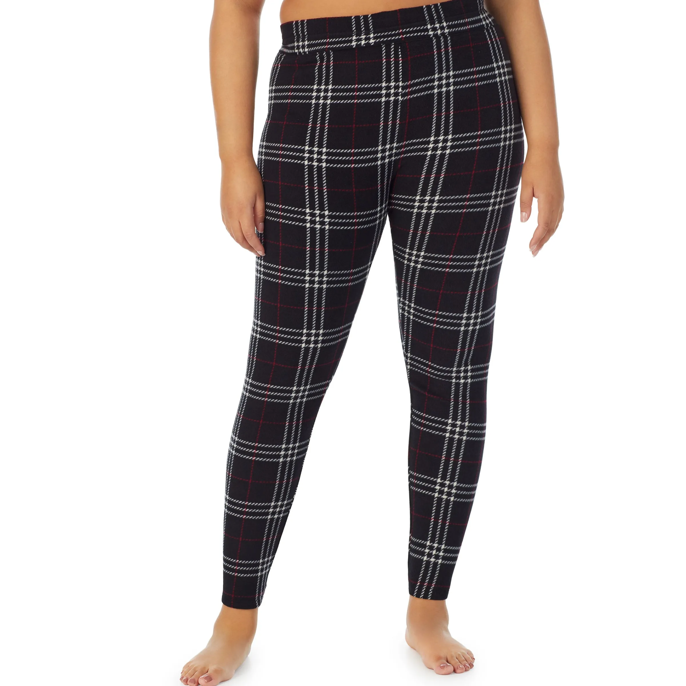Online Fleecewear With Stretch Legging PLUS Women Plus Size|Bottoms