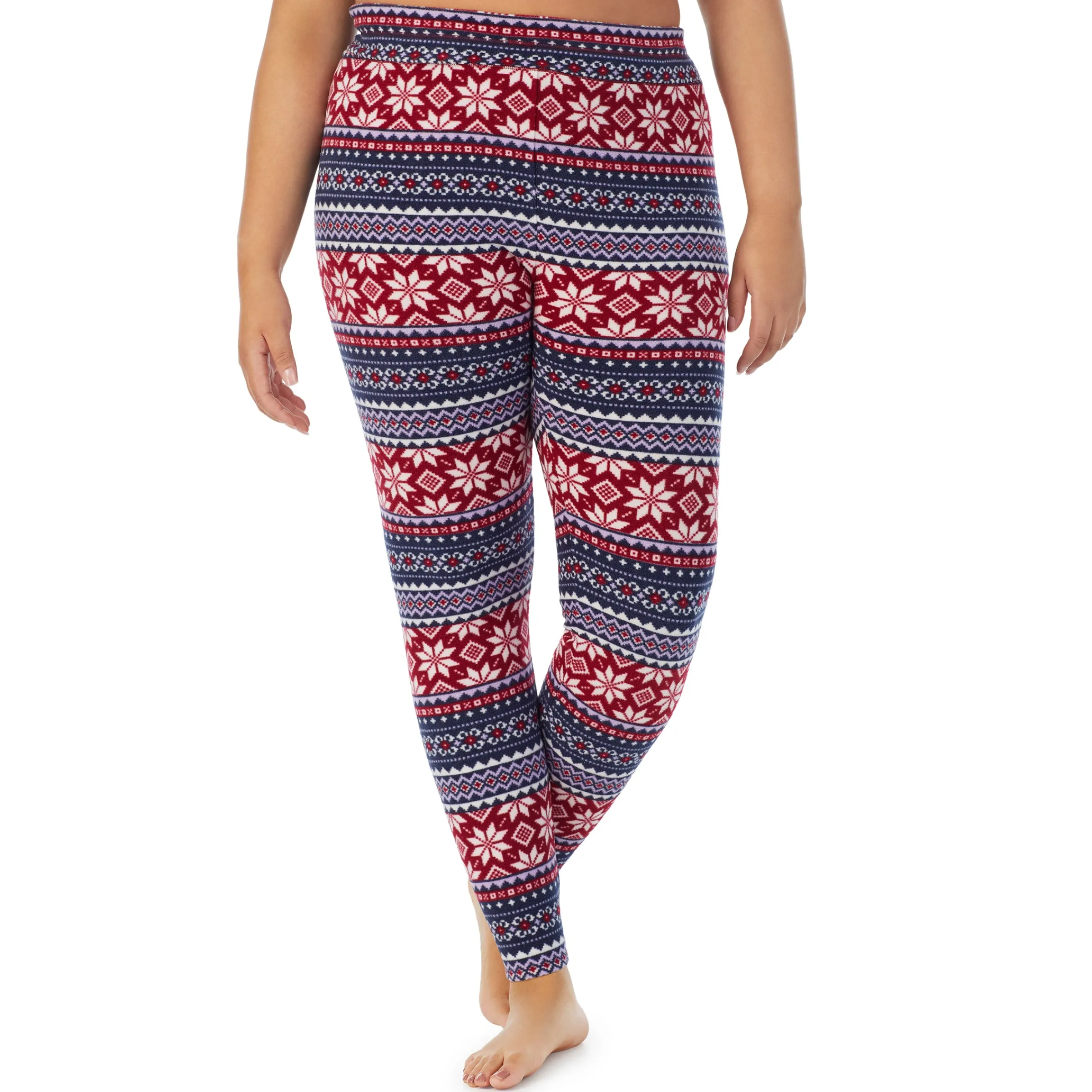 Online Fleecewear With Stretch Legging PLUS Women Plus Size|Bottoms