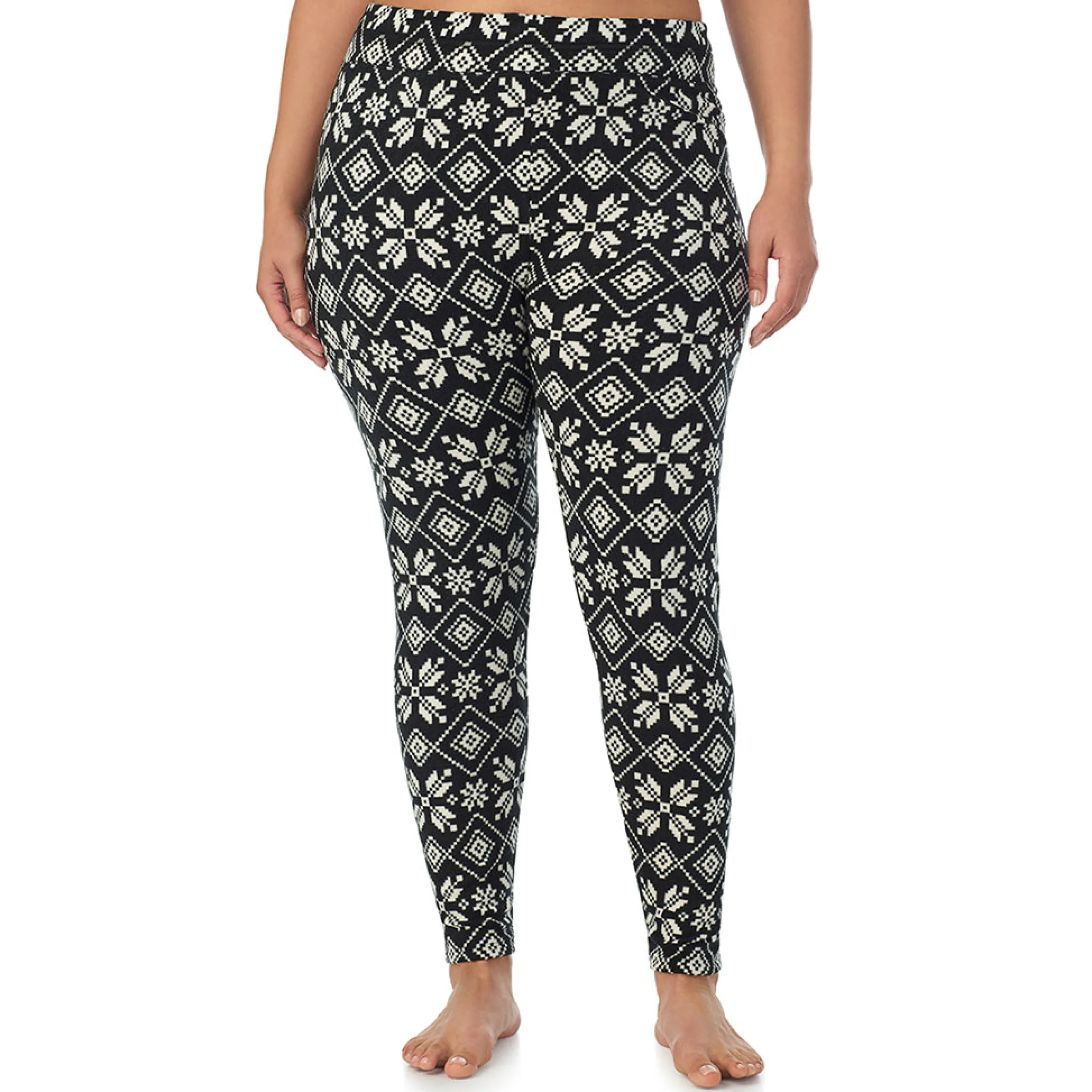 Online Fleecewear With Stretch Legging PLUS Women Plus Size|Bottoms