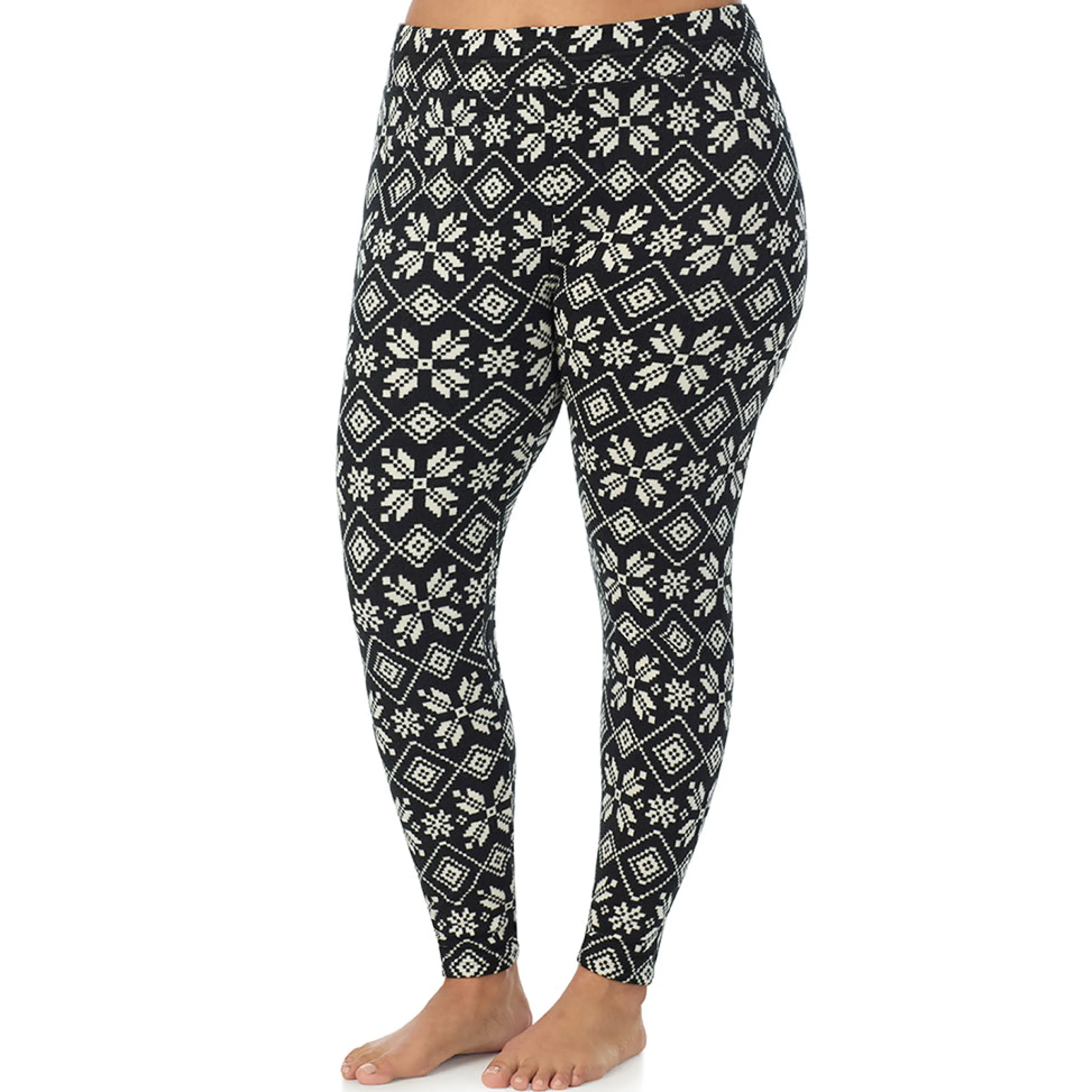 Online Fleecewear With Stretch Legging PLUS Women Plus Size|Bottoms