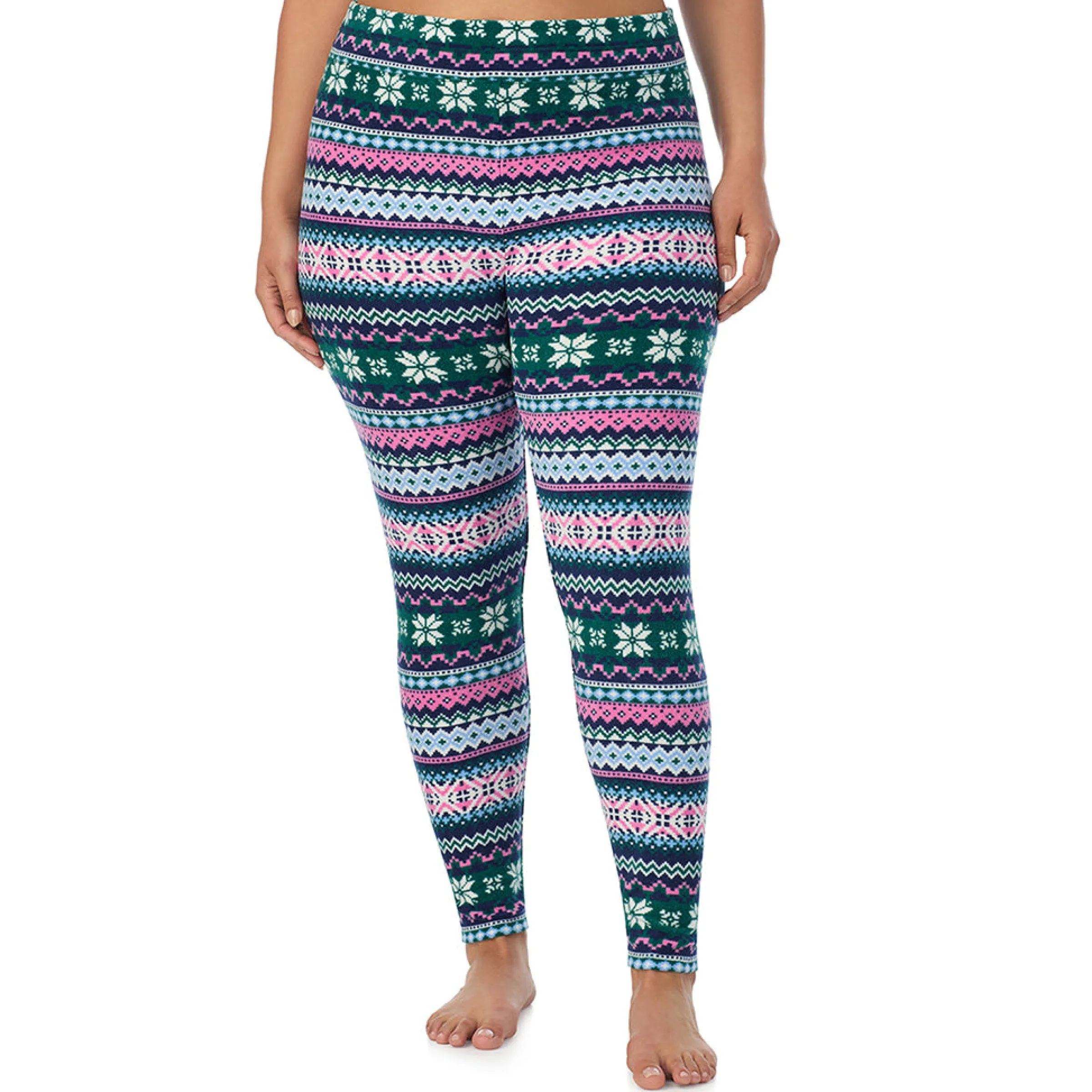 Online Fleecewear With Stretch Legging PLUS Women Plus Size|Bottoms