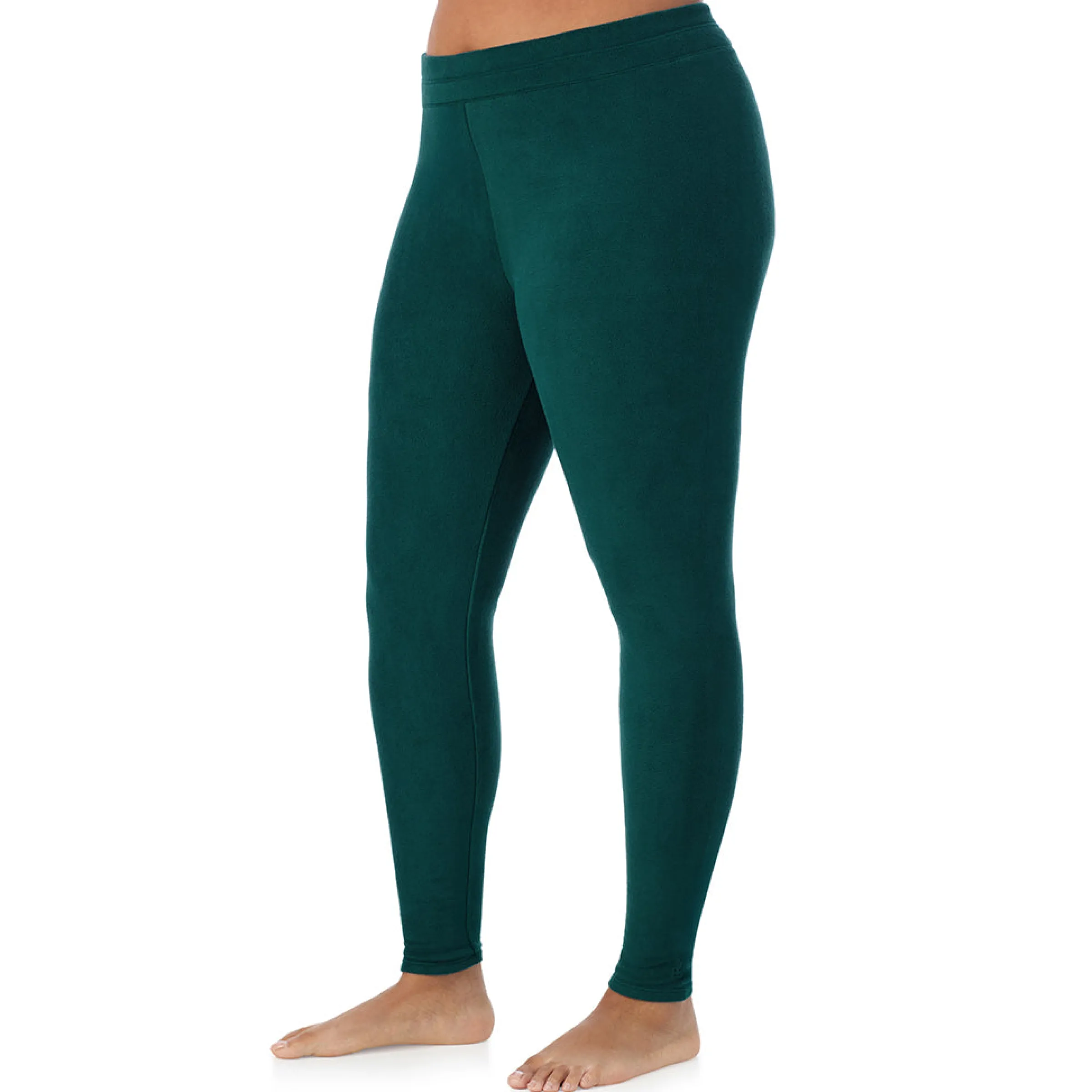 Online Fleecewear With Stretch Legging PLUS Women Plus Size|Bottoms