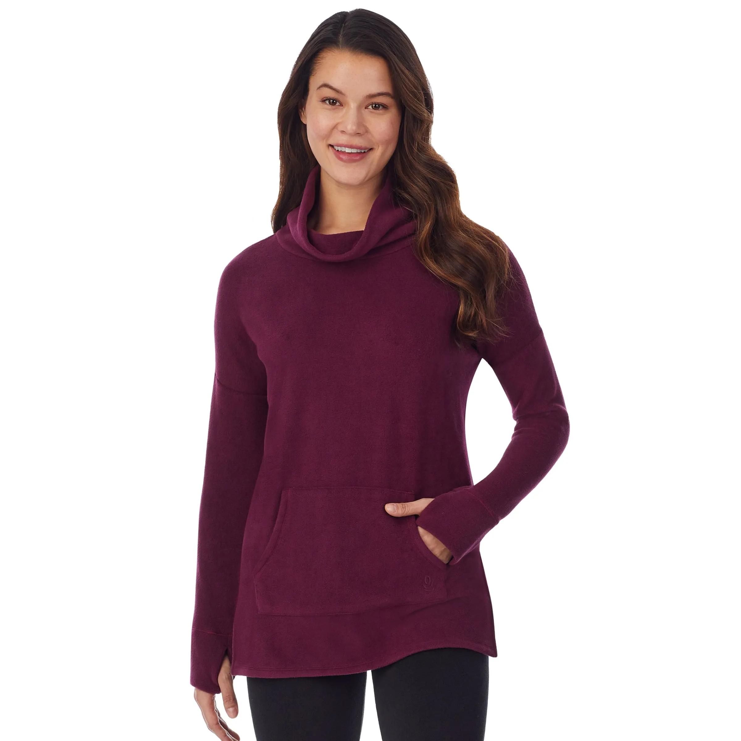 Sale Fleecewear With Stretch Long Sleeve Tunic Women Lounge|Long Sleeves