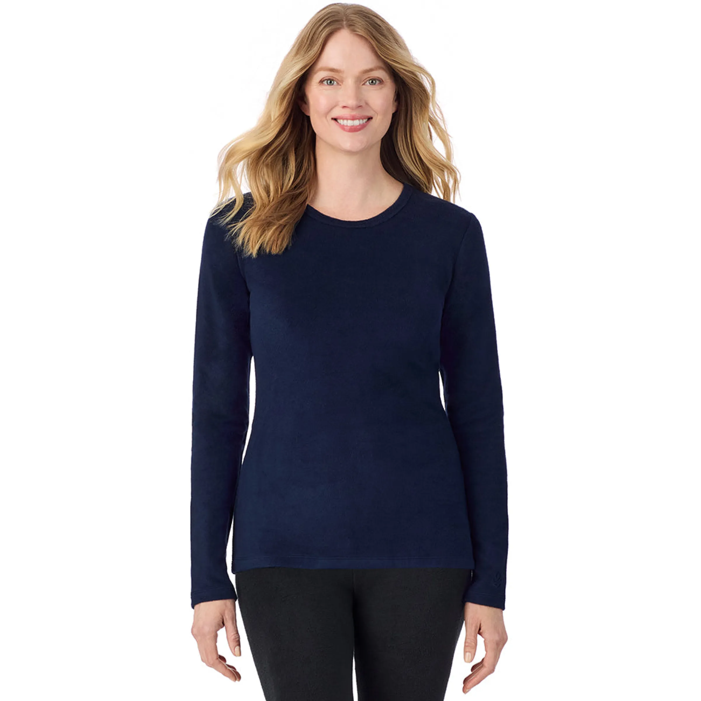 Outlet Fleecewear With Stretch Long Sleeve Crew Women Long Sleeves