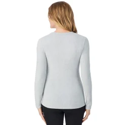 Outlet Fleecewear With Stretch Long Sleeve Crew Women Long Sleeves