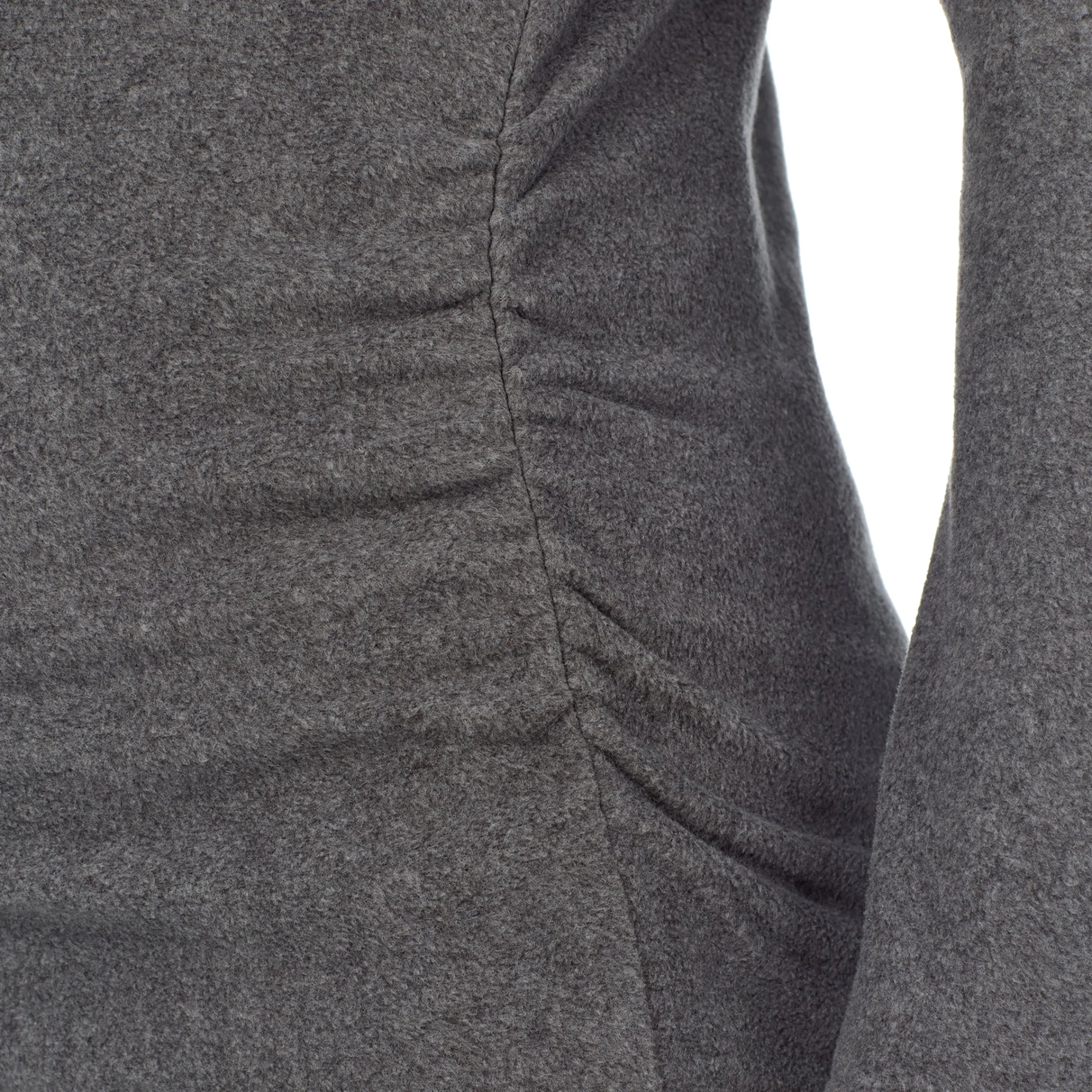 Sale Fleecewear With Stretch Maternity Snap Front Crew Women Maternity|Long Sleeves