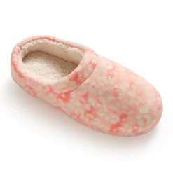 Best Girls Printed Leopard Fleece Clog Slipper Slippers