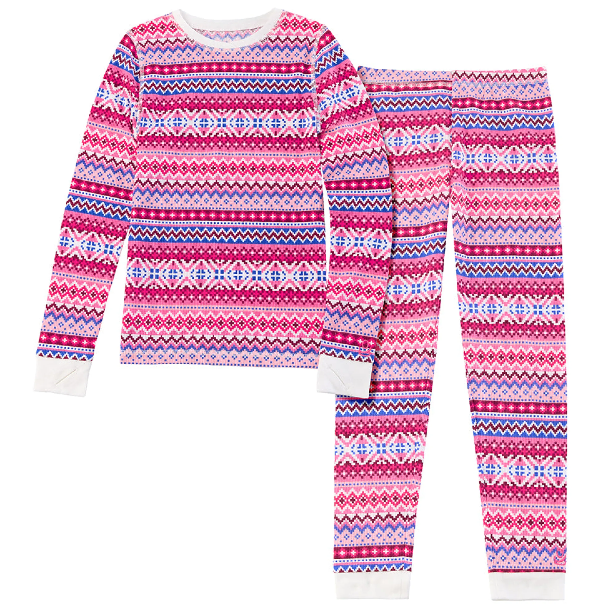 Online Girls Thermal 2 pc. Long Sleeve Crew & Pant Set Kids Girls Sets