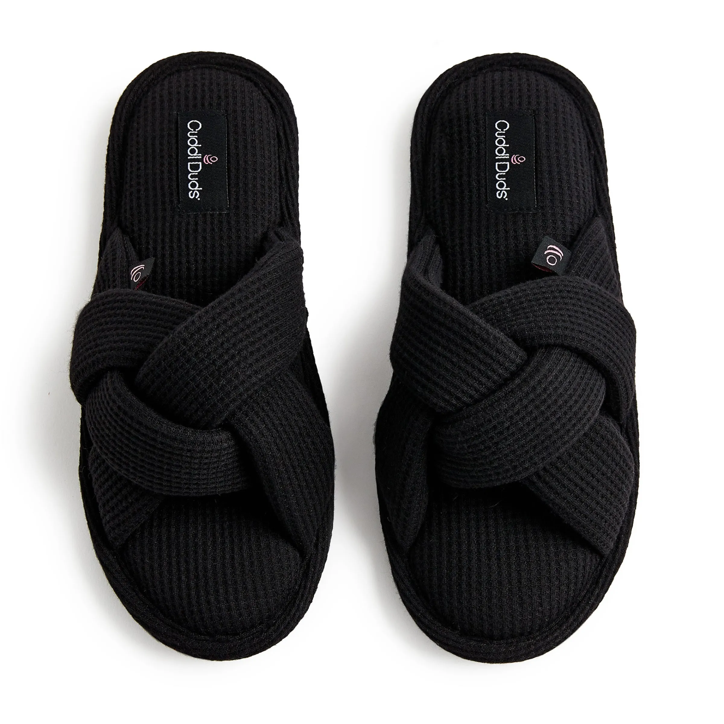 Hot Heather Waffle Braid Slide Slipper Women Slippers|Women's Accessories