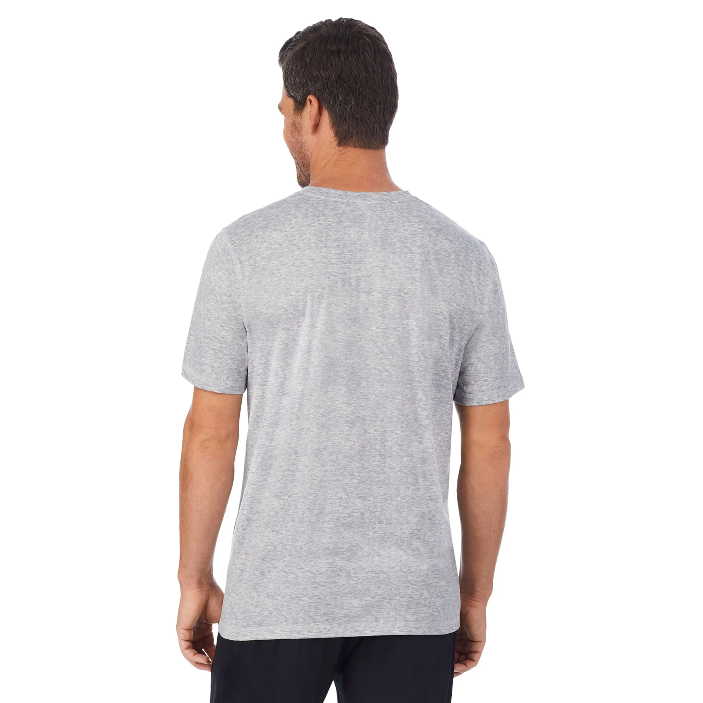 Online Mens Far-Infrared Enhance Sleep Short Sleeve Crew Neck Top Sleepwear|Tops
