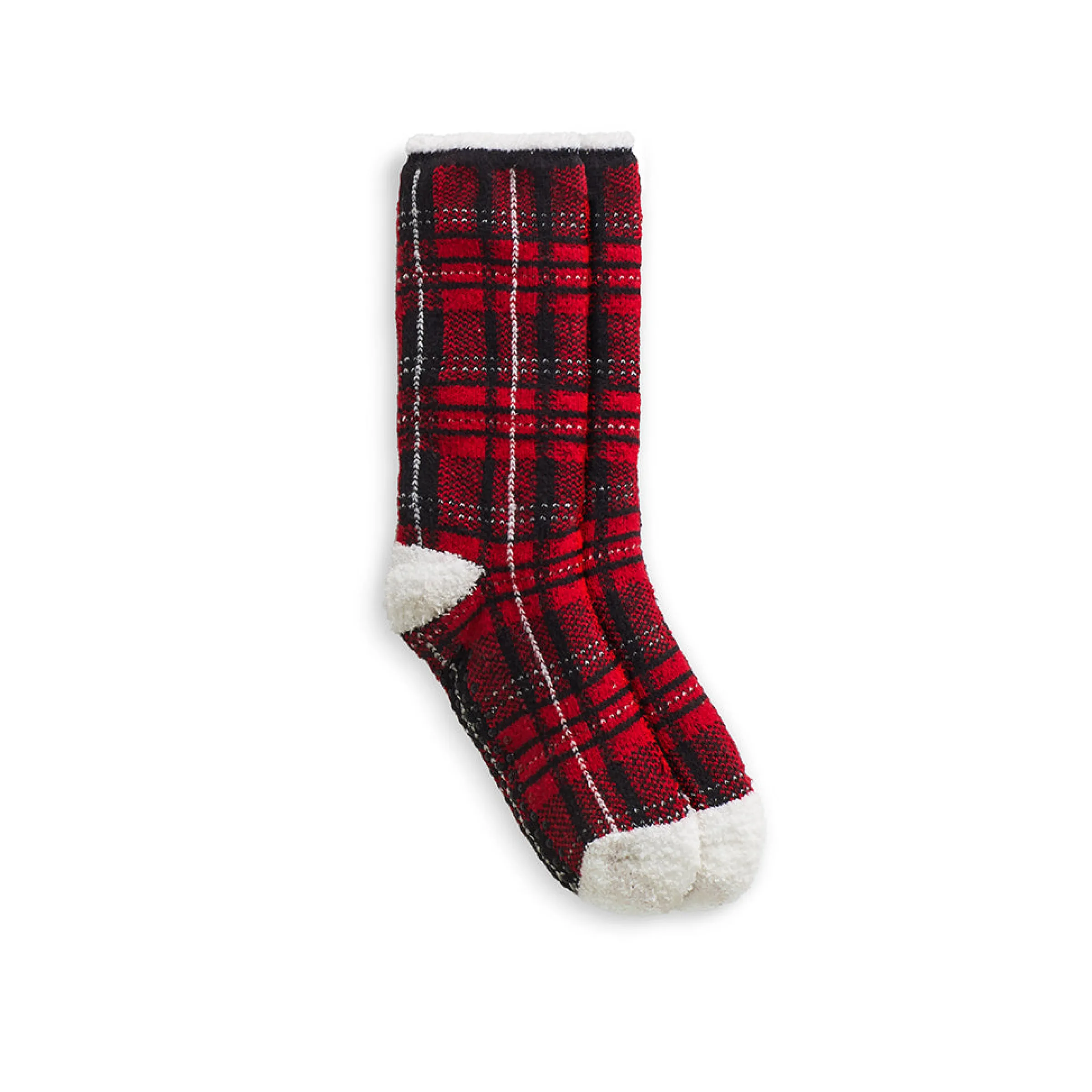Best Plaid Cozy Lined Lounge Crew Sock Women Women's Accessories|Socks